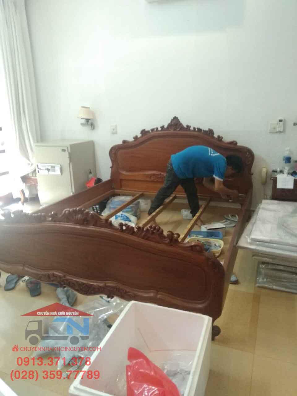 NHẬN THÁO RÁP GIƯỜNG TỦ TỪ HÓC MÔN ĐI BẾN TRE TRONG NGÀY