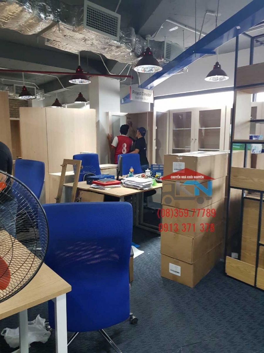 Dịch vụ chuyển văn phòng giá rẻ quận 10