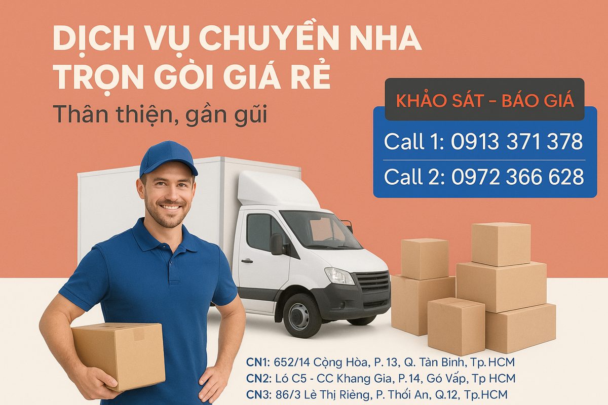 DỊCH VỤ CHUYỂN NHÀ TRỌN GÓI TẠI BẾN TRE NHANH CHÓNG CHUYÊN NGHIỆP