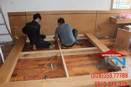Tháo lắp giường tủ trọn gói tại Long An